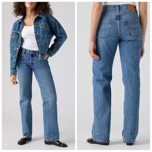 NEW Levi's® Premium 501 ‘90s Jeans In Drew Me In Size 24